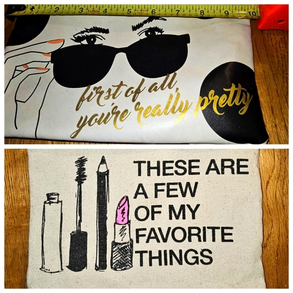 2 Makeup Bag Bundle. - image 1